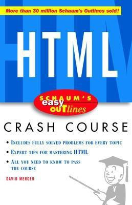 Schaum's Easy Outline of HTML(English, Electronic book text, Mercer David)