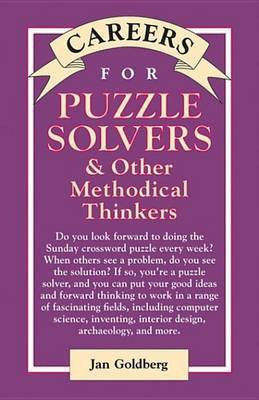 Careers for Puzzle Solvers & Other Methodical Thinkers(English, Electronic book text, Goldberg Jan)