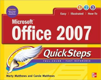 Microsoft Office 2007 Quicksteps(English, Electronic book text, Matthews Marty)