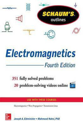 Schaum's Outline of Electromagnetics, 4th Edition(English, Electronic book text, Edminister Joseph)