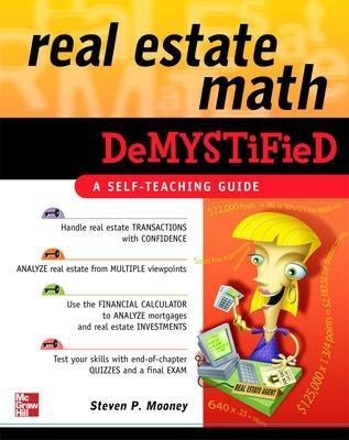 Real Estate Math Demystified(English, Electronic book text, Mooney Steven P)