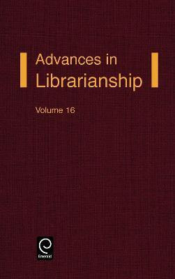 Advances in Librarianship(English, Hardcover, unknown)