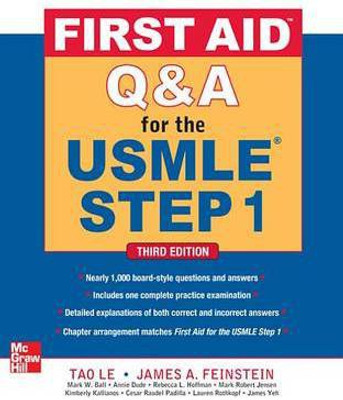 First Aid Q&A for the USMLE Step 1, Third Edition(English, Electronic book text, Le Tao)