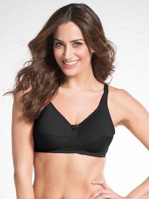 JOCKEY ES13 Women Bralette Non Padded Bra(Black)