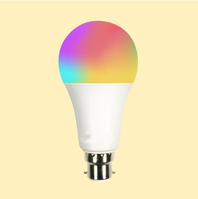 sunever 9 W Basic Round B22 LED Bulb(Multicolor)