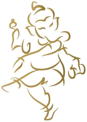 WALLDESIGN Sticker & Decal for Car(Gold)