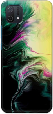 NDCOM Back Cover for Oppo A16e Color Mix Art Printed(Multicolor, Hard Case, Pack of: 1)