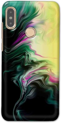 NDCOM Back Cover for Redmi Note 5 Pro Color Mix Art Printed(Multicolor, Hard Case, Pack of: 1)