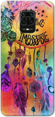 NDCOM Back Cover for Redmi Note 9 Pro Max Dream Catcher Colorful Printed(Multicolor, Hard Case, Pack of: 1)