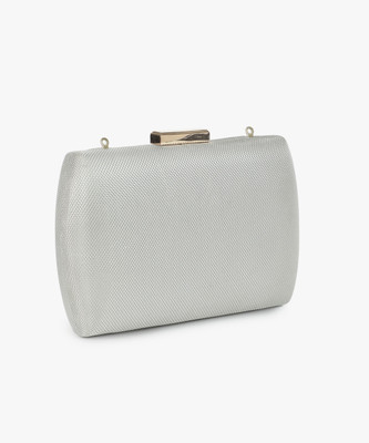 Haute Sauce Party Silver  Clutch