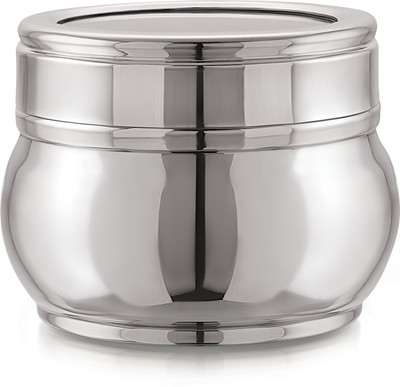 MUKTI STEEL Steel Utility Container  - 650 ml(Silver)