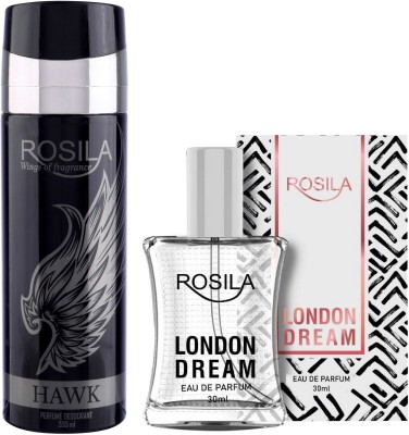 Rosila Hawk Deo London Dreams 24x7 Dark Temptation Hamilton Wild KS Spark Good Morning(2 Items in the set)