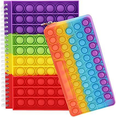 AASEFLEX Pouch A5 Diary 160 Pages(Multicolor, Pack of 2)