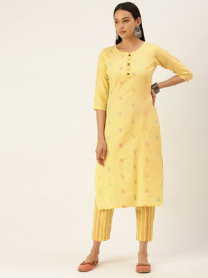 Fourleaf Women Kurta Pant Set
