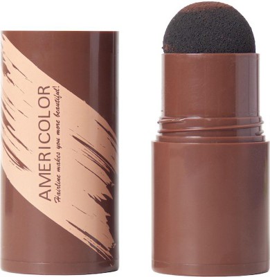 Americolor ® Hairline-2 in 1 Hair & Eyebrow Renewing Eye Shadow, Shaping Stamp Light Brown 1.1 g(Light Brown)