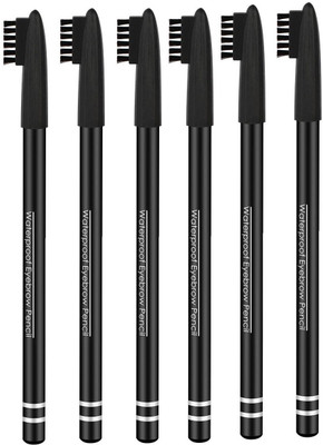 SEUNG Long-lasting Waterproof Smudgeproof Eyebrow Pencil(BLACK)