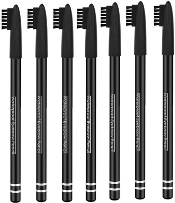 SEUNG Eyebrow Pencil Long-lasting Waterproof Smudgeproof BLACK(BLACK)