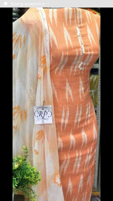 KhusiFabric Cotton Blend Checkered Salwar Suit Material