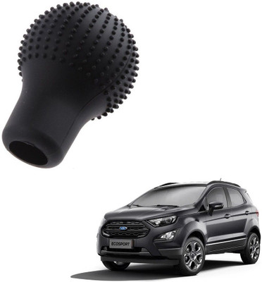 SPREADX Round Shape Silicon Cover, Ford Ecosport T-2 Gear Knob(Black)