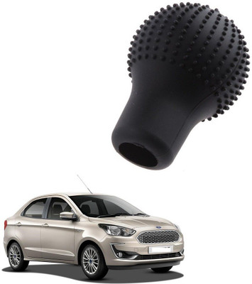 SPREADX Round Shape Silicon Cover Gear Knob(Black)