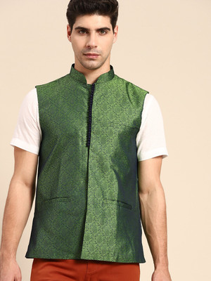 ANOUK Sleeveless Solid Men Jacket