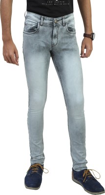 PLOUNGE Slim Men Grey Jeans