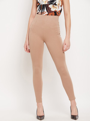 MADAME Brown Jegging(Solid)