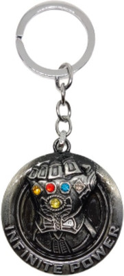 BIPS ENTERPRISES Stylish Marvel Thanos Gauntlet Keychain Key Ring Avengers Keychain For Bike Key Chain