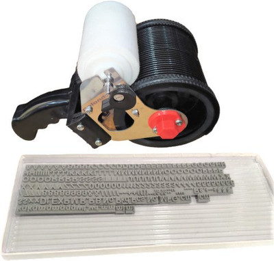 dinojames Batch Coder Size-10mm Label Stamping Machine(Semi Automatic)