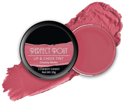YAWI Creamy matte Lip Tint & Cheek Tint Multi pot Velvet Tint(pout)