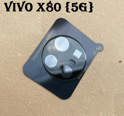 MOBIGENIX Back Camera Lens Glass Protector for VIVO X80 5G/X80 PRO 5G(Pack of: 1)