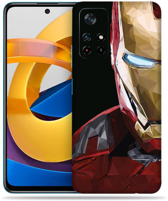 WeCre8 Skin's Xiaomi Poco M4 Pro 5G, Angry Ironman Mobile Skin(Multicolor)