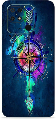 WeCre8 Skin's Redmi 10c Mobile Skin(Arrow Eye Multicolor Mobile Skin With Ultra Matte Finish)