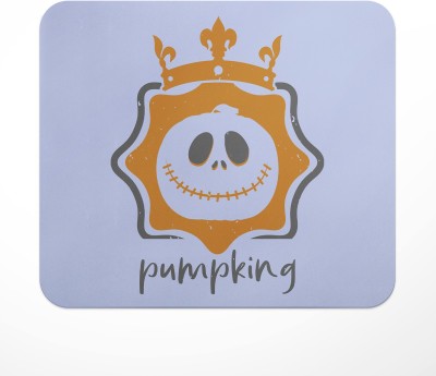 LASTWAVE pumpking, Hallowean Theme Printed Mouse Pad for Computer, PC, Laptop, Gaming Mousepad(Multicolor)