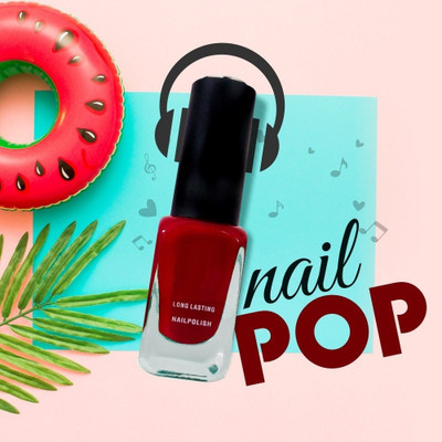 REIMICHI NEW SUPER STAY & MATTE FINISH RED GLOSSY NAIL POLISH GLOSSY RED