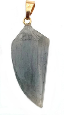uniqueitems Labradorite Brass Pendant