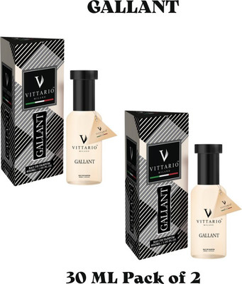 Vittario Milano Gallant Eau De Parfum 30ml Each (Pack of 2) Eau de Parfum  -  60 ml(For Men & Women)