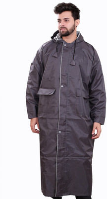 Click One Solid Men Raincoat