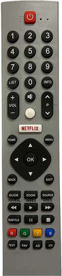 Akshita SN-01142 TV Compatible For LCD LED Smart TV Remote Control With Netflix Function SANYO Remote Controller(Grey)