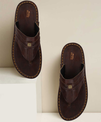 Bata Men Flats(Brown , 6)