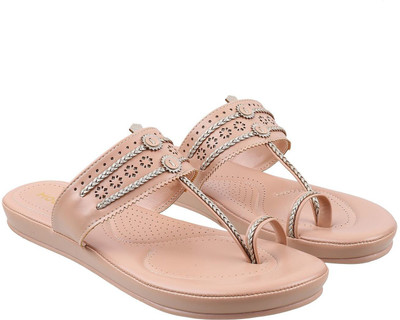 MOCHI Women Flats(Pink , 4)