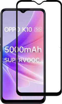 VDAT Edge To Edge Tempered Glass for OPPO K10 5G(Pack of 1)