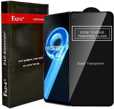 FAD-E Edge To Edge Tempered Glass for realme 9 4G(Pack of 1)