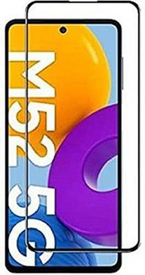 kentop Edge To Edge Tempered Glass for Samsung Galaxy M52 5G(Pack of 1)