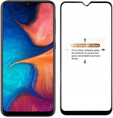 kentop Edge To Edge Tempered Glass for Samsung Galaxy A40s(Pack of 1)