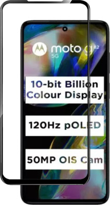 Chronic Edge To Edge Tempered Glass for MOTOROLA g82 5G(Pack of 1)