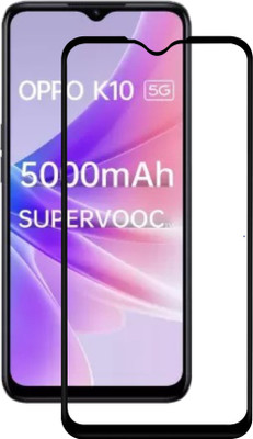 Hyper Edge To Edge Tempered Glass for OPPO K10 5G(Pack of 1)