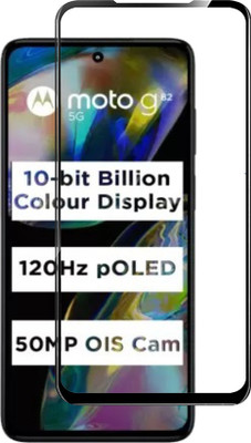 Chronic Edge To Edge Tempered Glass for MOTOROLA g82 5G(Pack of 1)