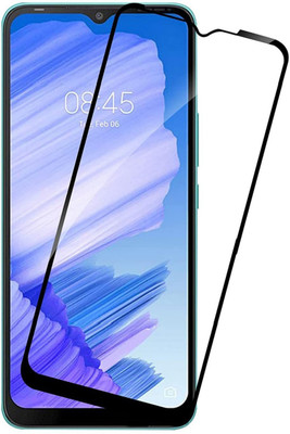 kentop Edge To Edge Tempered Glass for Tecno Pop 5 Pro(Pack of 1)