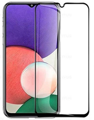 kentop Edge To Edge Tempered Glass for Samsung Galaxy A22 5G(Pack of 1)